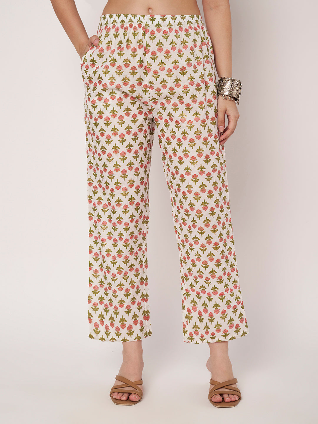 Cotton Kurta Pant Dupatta Set