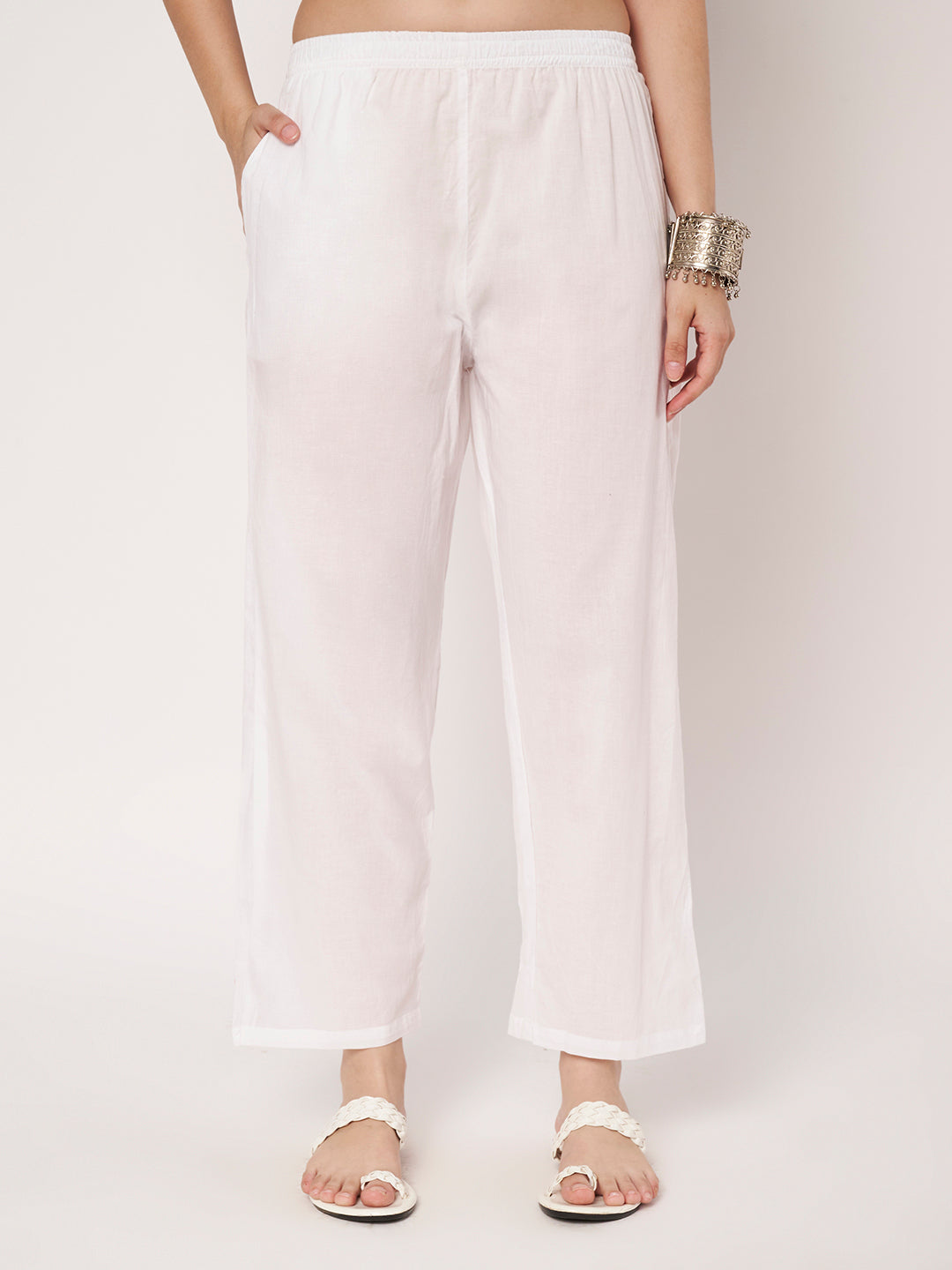 Cotton Kurta Pant Dupatta Set