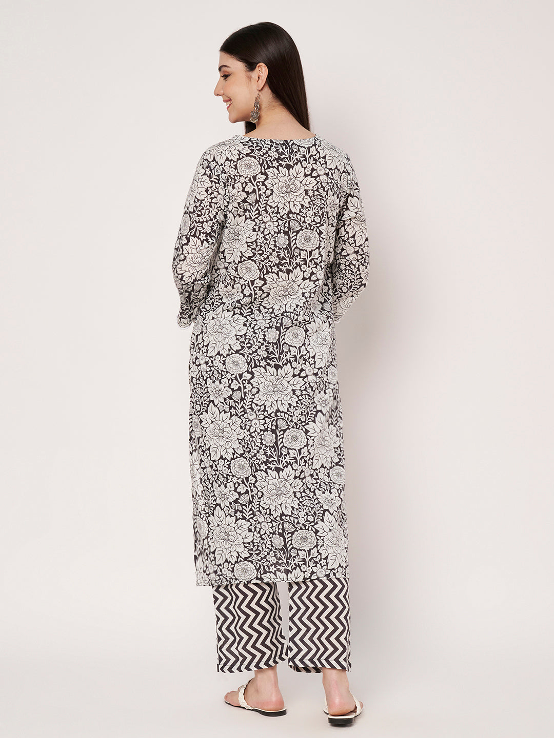 Cotton Kurta Pant Dupatta Set