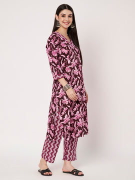 Cotton Kurta Pant Set