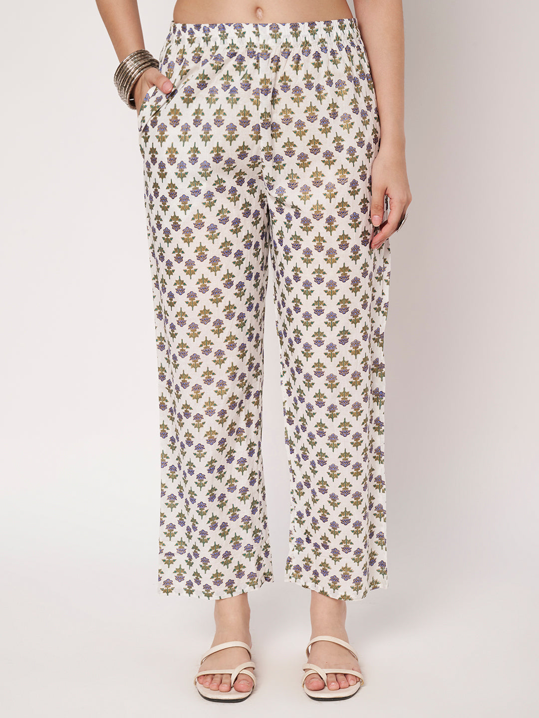 Cotton Kurta Pant Dupatta Set