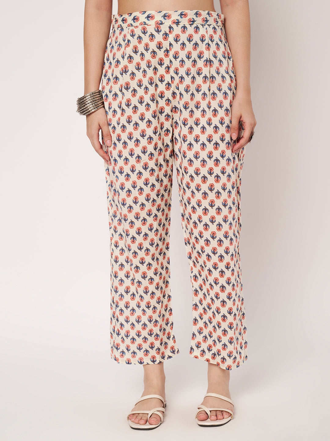 Cotton Kurta Pant Dupatta Set