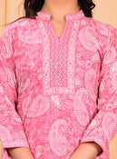 Cotton Kurta Pant Dupatta Set