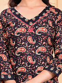 Cotton Kurta Pant Dupatta Set