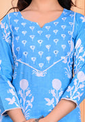 Cotton Kurta Pant Dupatta Set
