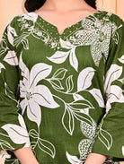 Cotton Kurta Pant Dupatta Set